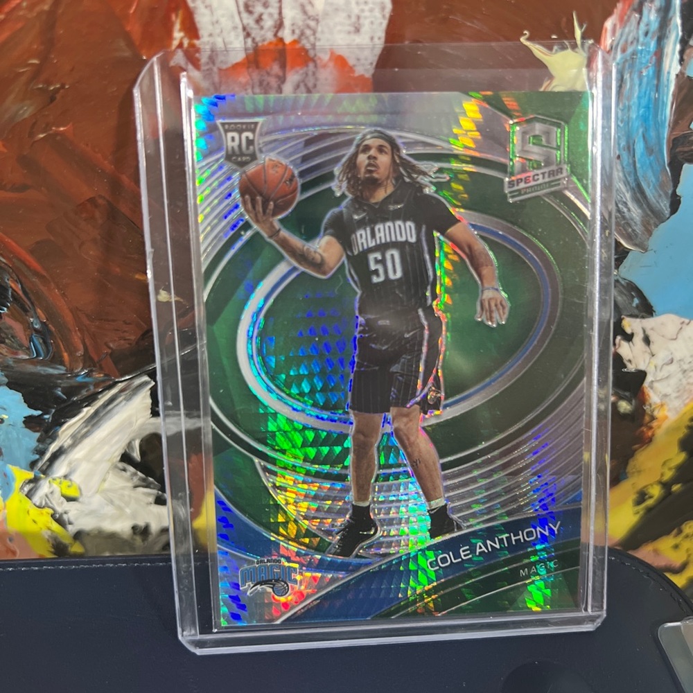 Cole Anthony Spectra Hyper ROOKIE INSERT PRIZM